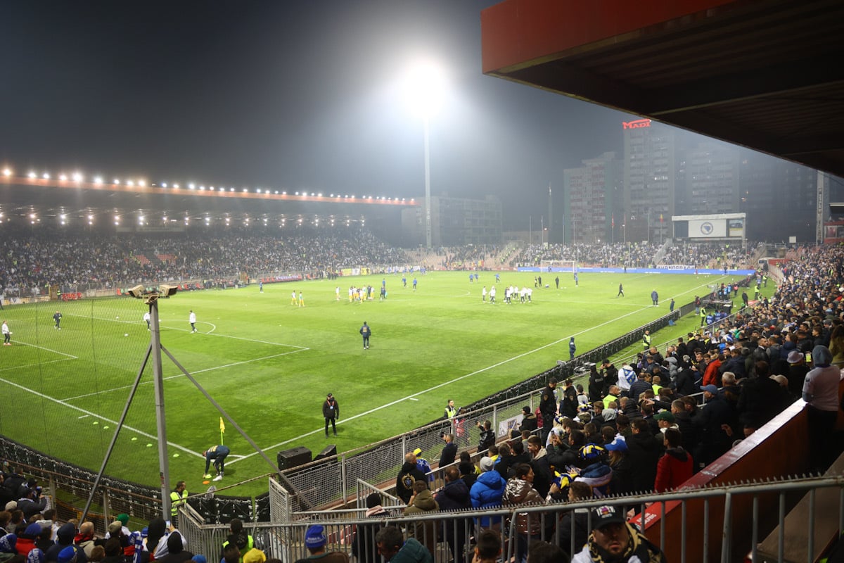 Bilino Polje pred utakmicu BiH - Rumunija