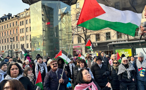 FOTO: AA / Protesti za Palestinu u Stockholmu