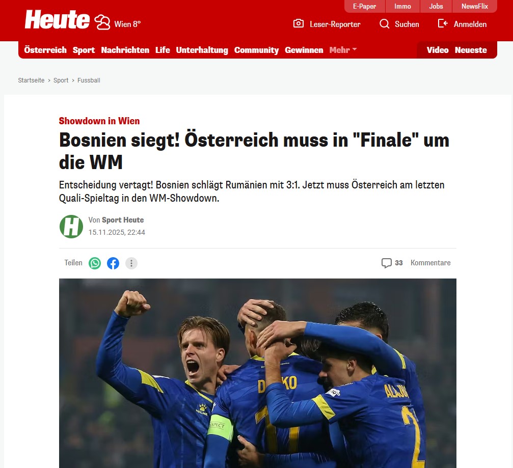 Heute o pobjedi Zmajeva