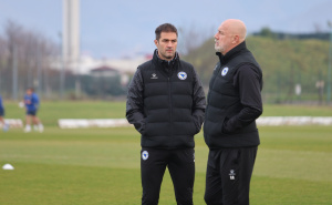Foto: Nogometni savez BiH / Trening Zmajeva pred put u Austriju