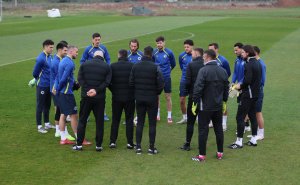Foto: Nogometni savez BiH / Trening Zmajeva pred put u Austriju