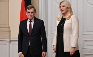 Foto: N. G. / Radiosarajevo.ba / Sastanak Johanna Wadephula i Željke Cvijanović