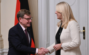 Foto: N. G. / Radiosarajevo.ba / Sastanak Johanna Wadephula i Željke Cvijanović