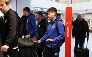 Foto: Nogometni savez BiH / Zmajevi otputovali u Beč
