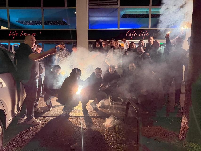 Navijači BiH u Beču