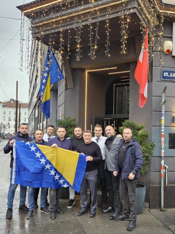 Navijači BiH u Beču