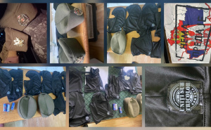 Foto: MUP ZDK / Policija u Zenici zaplijenila četnička obilježja