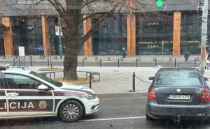 Foto: Čitatelj/Radiosarajevo.ba / Nesreća kod SCC-a u Sarajevu