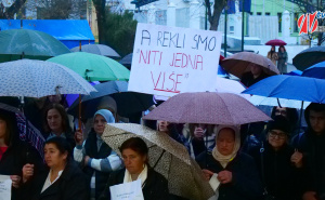 Foto: Kalesija Online / Mirna protestna šetnja u Kalesiji