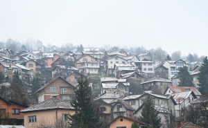 Foto: N. G. / Radiosarajevo.ba / Snijeg na sarajevskim krovovima
