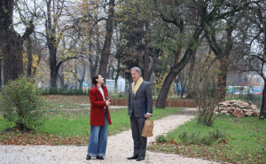 Foto: Ambasada Britanije u BiH / Ana Marić i Julian Reilly