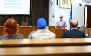 Foto: N. G. / Radiosarajevo.ba / Javno predavanje prof. dr. Vedada Smailagića