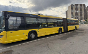 Foto: Vlada KS / Tri novonabavljena autobusa na liniji Ilidža - Tarčin - Vukovići