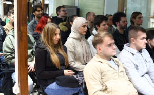 Foto: Dž.K. / Radiosarajevo.ba / Predavanje 'Tragovima boga Mitre' u Sarajevu