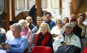 Foto: Dž.K. / Radiosarajevo.ba / Predavanje 'Tragovima boga Mitre' u Sarajevu