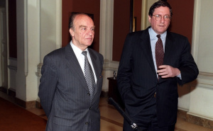 Foto: EPA-EFE / Alija Izetbegović i Richard Holbrooke, 9. januar 1995.