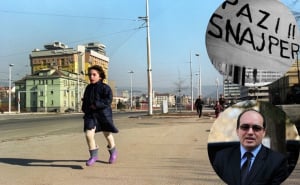 Foto: EPA-EFE/Radiosarajevo.ba  / Michael Giffoni o Sarajevo safariju