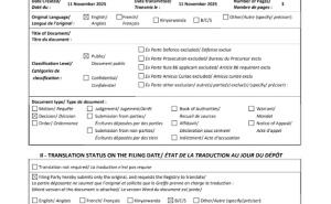Foto: Printscreen / Odluka MMKS-a o aplikaciji za puštanje zločinca Mladića