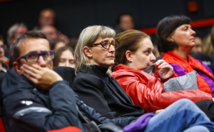 Foto: Dž. K. / Radiosarajevo.ba / Filmom "Muškarci ne plaču" počeo program  "Suočavanje s prošlošću"