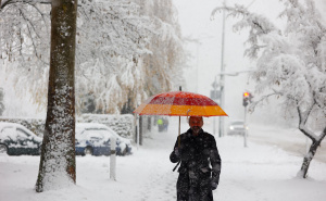 Foto: Dž. K. / Radiosarajevo.ba / Snijeg na ulicama Sraajeva - 22. novembar 2025.
