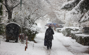 Foto: Dž. K. / Radiosarajevo.ba / Snijeg na ulicama Sraajeva - 22. novembar 2025.