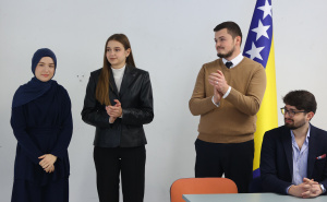 Foto: Dž.K. / Radiosarajevo.ba / Dodijeljene stipendije "Dr. Azra Spahić i Dr. Alma Suljić"