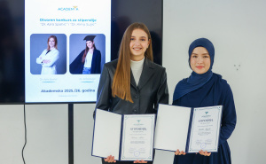 Foto: Dž.K. / Radiosarajevo.ba / Dodijeljene stipendije "Dr. Azra Spahić i Dr. Alma Suljić"