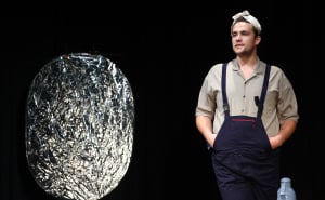 Foto: Dž. K. / Radiosarajevo.ba / Kerim Čutuna u predstavi "Džepovi puni kamenja"