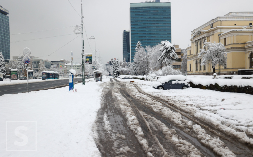Snijeg u Sarajevu