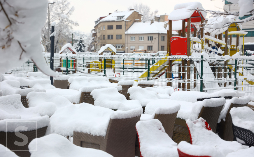 Snijeg u Sarajevu