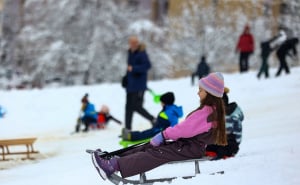 Foto: Dž. K. / Radiosarajevo.ba / Djeca i roditelji uživali na Mojmilu