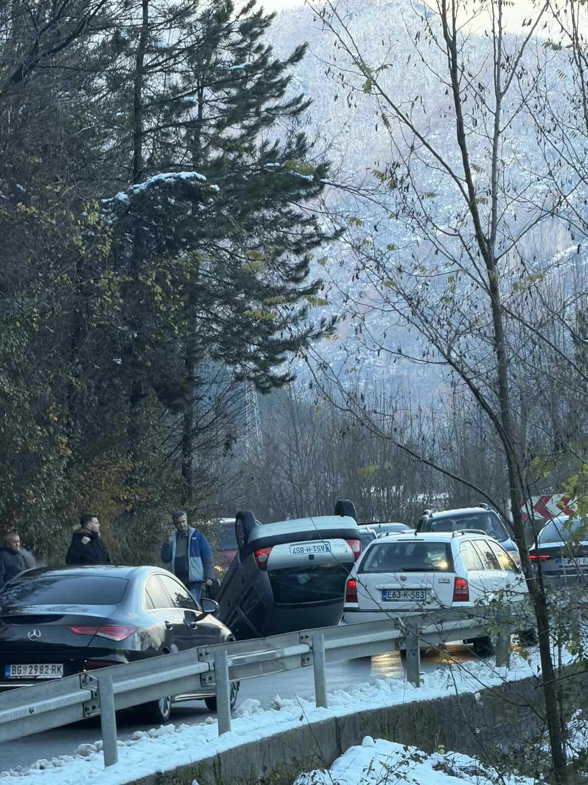 Saobraćajna nesreća u Jablanici