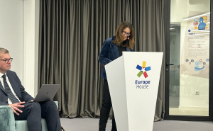 FOTO: Ambasada Italije u BiH / Predstavljanje publikacije u Europe House u Sarajevu