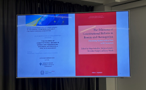 FOTO: Ambasada Italije u BiH / Predstavljanje publikacije u Europe House u Sarajevu