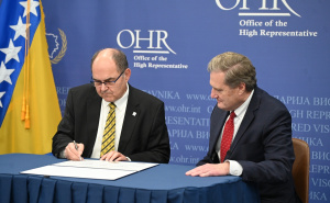 Foto: N.G./Radiosarajevo.ba / Christian Schmidt i Michael Turner