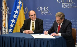 Foto: N.G./Radiosarajevo.ba / Christian Schmidt i Michael Turner