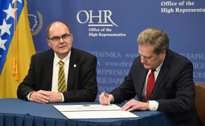 Foto: N.G./Radiosarajevo.ba / Christian Schmidt i Michael Turner