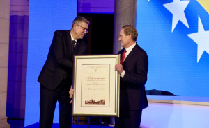 Foto: Grad Sarajevo / Svečana akademija povodom Dana državnosti BiH u Vijećnici