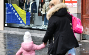 Foto: A. K. / Radiosarajevo.ba / Dan državnosti BiH na ulicama Sarajeva