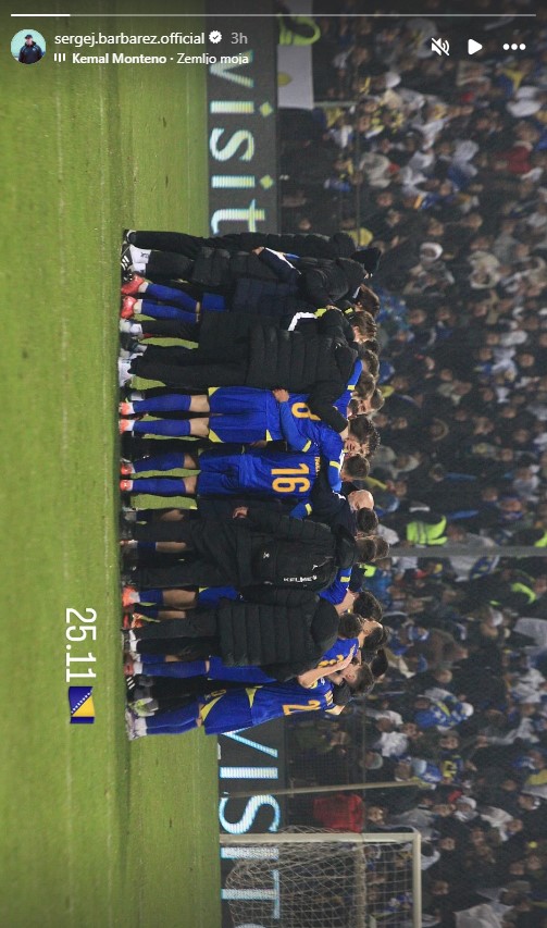 Objava Sergeja Barbareza