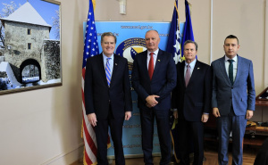 Foto: Ministarstvo odbrane BiH / Delegacija SAD-a u posjeti Ministarstvu odbrane BiH