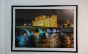 Foto: E. L. / Radiosarajevo.ba / Izložba Dženada Džine u Sarajevu