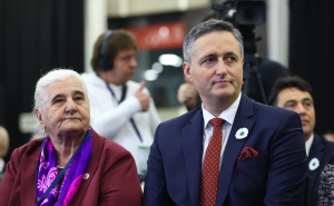 Foto: Dž. K. / Radiosarajevo.ba / Munira Subašić i Denis Bećirović