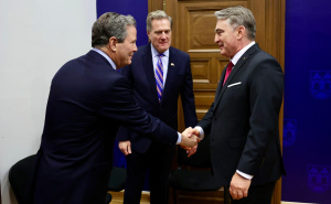 Foto: Predsjedništvo BiH / Željko Komšić i Mike Turner