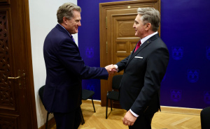 Foto: Predsjedništvo BiH / Željko Komšić i Mike Turner