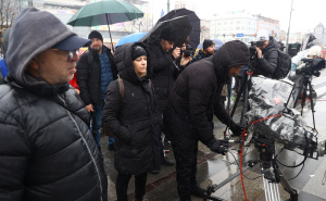 Foto: Dž. K. / Radiosarajevo.ba / Protest za spas BHRT-a