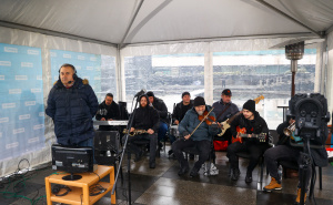 Foto: Dž. K. / Radiosarajevo.ba / Protest za spas BHRT-a