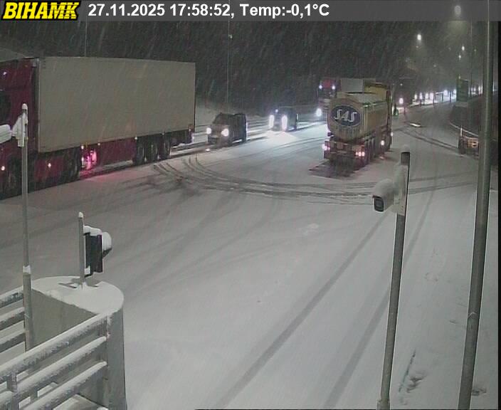 Snijeg na cestama u BiH