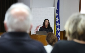 Foto: E. L. / Radiosarajevo.ba / Predavanje Mie Fendi u Sarajevu