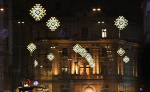 Foto: N. G. / Radiosarajevo.ba / Sarajevo okićeno povodom zimskih praznika
